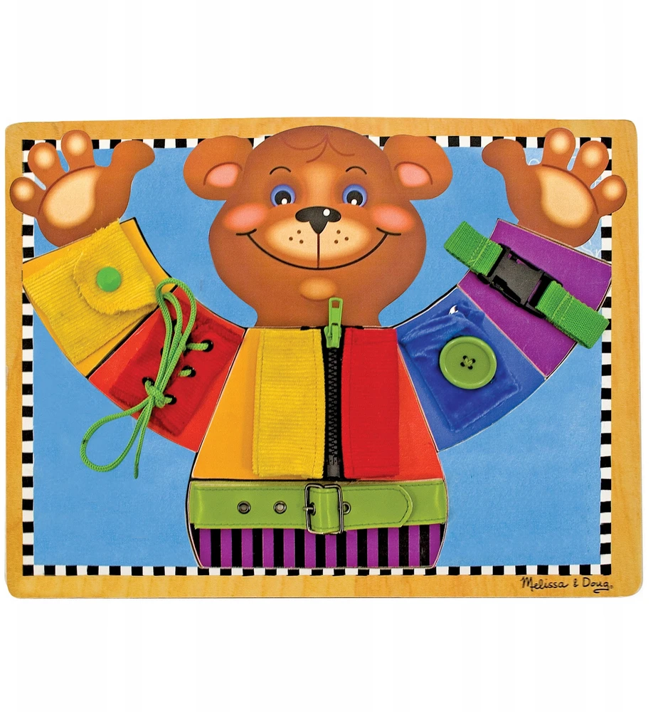 Melissa & Doug MDT MSK pagrindinių įgūdžių lentos demonstravimas GML