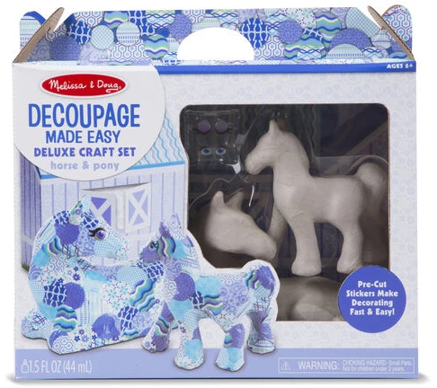 Melissa & Doug MELISSA&DOU ARKLIO IR PONIŲ KŪRIMO RINKINYS