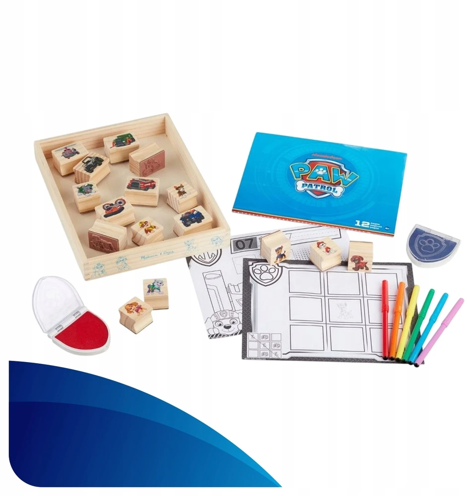 Melissa & Doug PAW PATROL MEDINIS ANTspaudų RINKINYS MELISSA&DOUG 4+