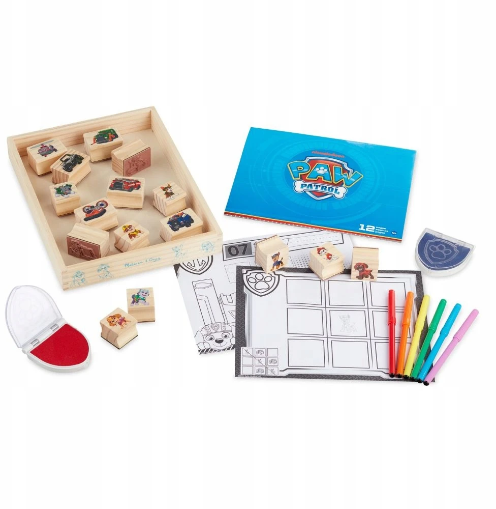 Melissa & Doug PAW PATROL MEDINIS ANTspaudų RINKINYS MELISSA&DOUG 4+