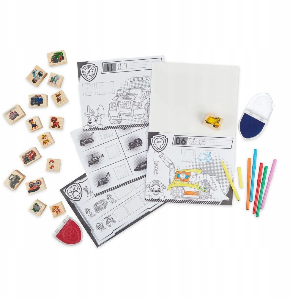 Melissa & Doug PAW PATROL MEDINIS ANTspaudų RINKINYS MELISSA&DOUG 4+