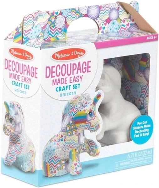 Melissa & Doug vienaragis lipdukų dekoravimo rinkinys vaikams
