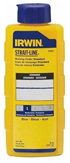 Grąžtas Stanley Mėlyna kreida „IRWIN" STRAIGHT LINE 227 g