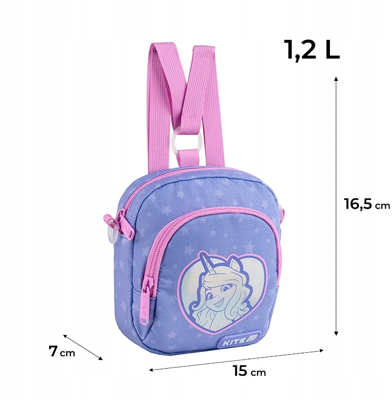 Mėlyna MY LITTLE PONY Kite kuprinė mergaitėms