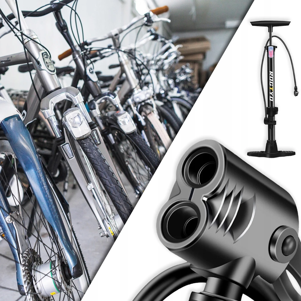 Memflow AUTOMOBILIŲ DVIRAČIO SIURBLYS SU SLĖGIO MATUOKLIU, SKIRTA KUMULINIU DVIRAČIO RANKINIU SIURBU 3 viename