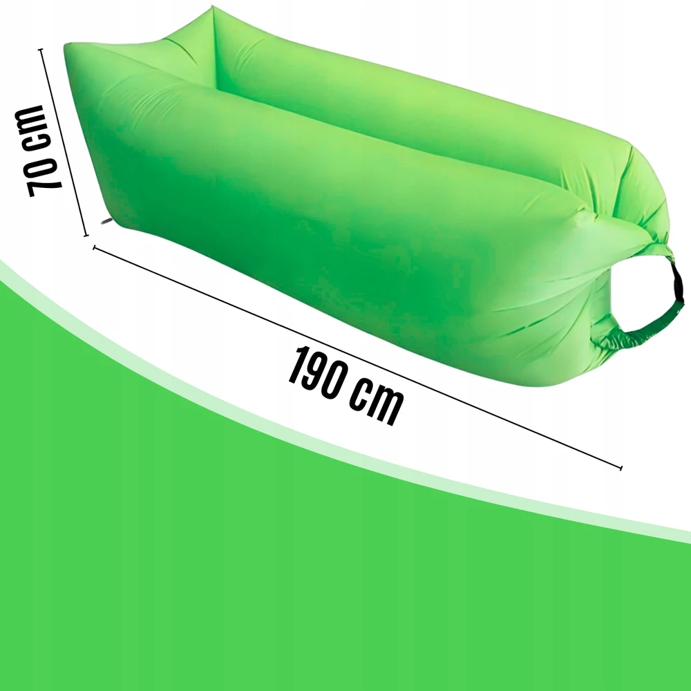 Memflow ČIUŽINIS KĖDĖLIS PRIPUČIAMA SULANKSTAMA SOFA LAZY BAG AIR FOR BEACH XXL foteliu