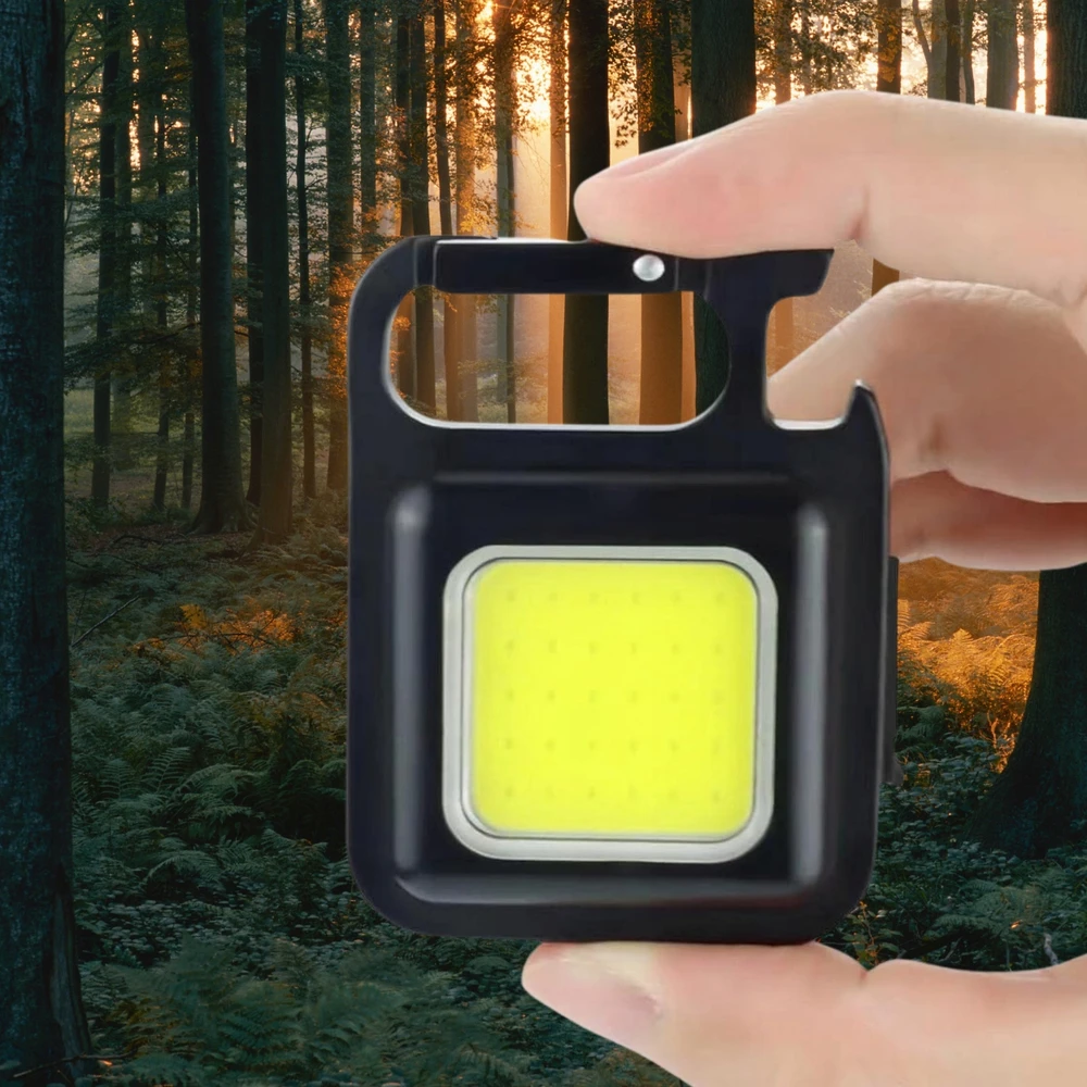 Memflow GALINGAS MINI LED kišeninės lempos laikiklio kojelės RAKTŲ PAKAIKLIS MAGNETO ATIDARYMAS
