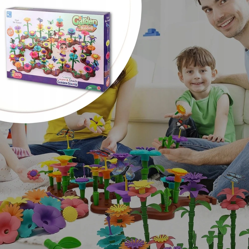 Memflow KONSTRUKCINIAI BLAKALAI KŪRYBINGI SODO STATYMAI GĖLĖS GĖLĖS 272 EL