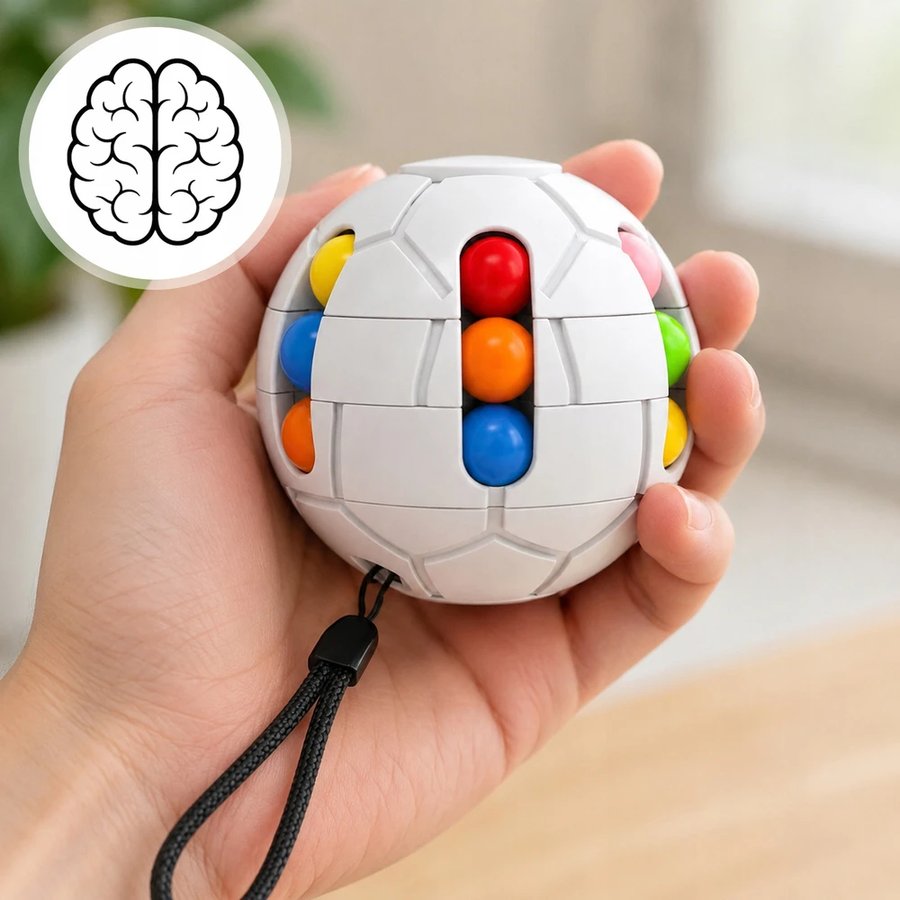 Memflow MAGIC BALL LOGIC DĖLĖLĖ LAIKOMAS DĖLĖS ŽAISLAS VAIKAMS
