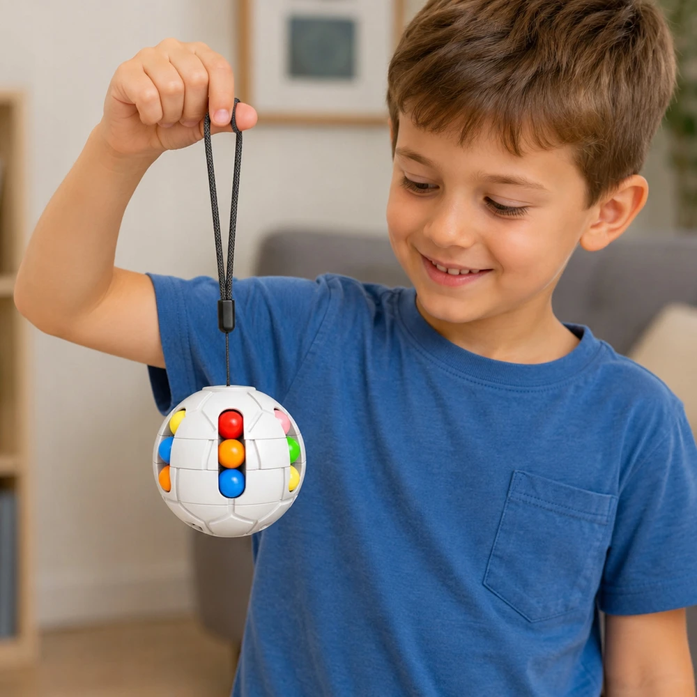 Memflow MAGIC BALL LOGIC DĖLĖLĖ LAIKOMAS DĖLĖS ŽAISLAS VAIKAMS
