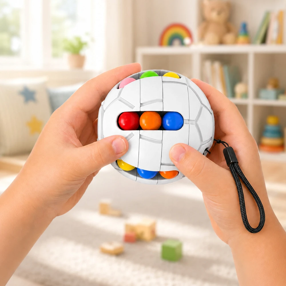 Memflow MAGIC BALL LOGIC DĖLĖLĖ LAIKOMAS DĖLĖS ŽAISLAS VAIKAMS