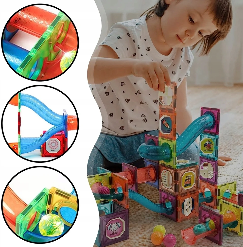 Memflow MAGNETINIAI KONSTRUKCINIAI KOMUNIKACIJAI RUTULIŲ TAKO EUCATIONAL CREATIVE 73 EL
