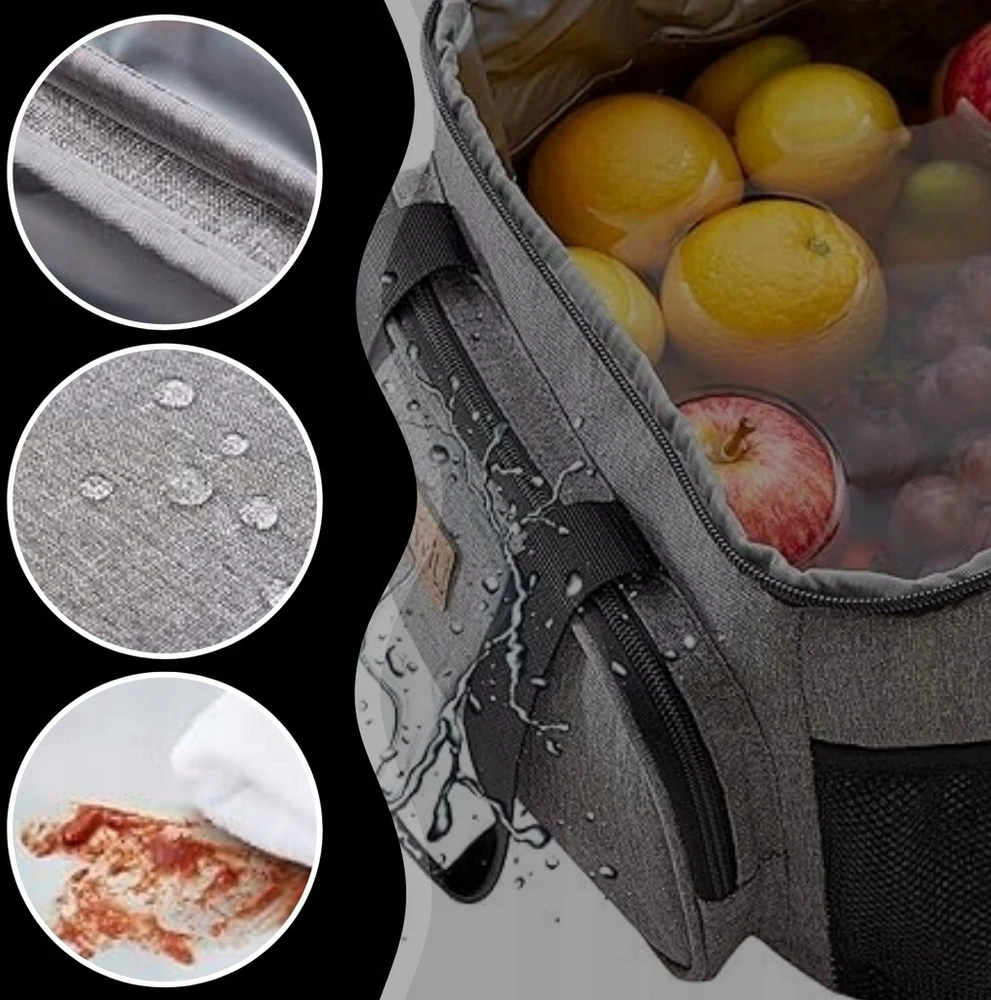 Memflow ŠILUMOS IZOLIACIJA TURISTINĖS KELIONĖS KREPŠELIS 20L + AUSINIMO KILTINIAI