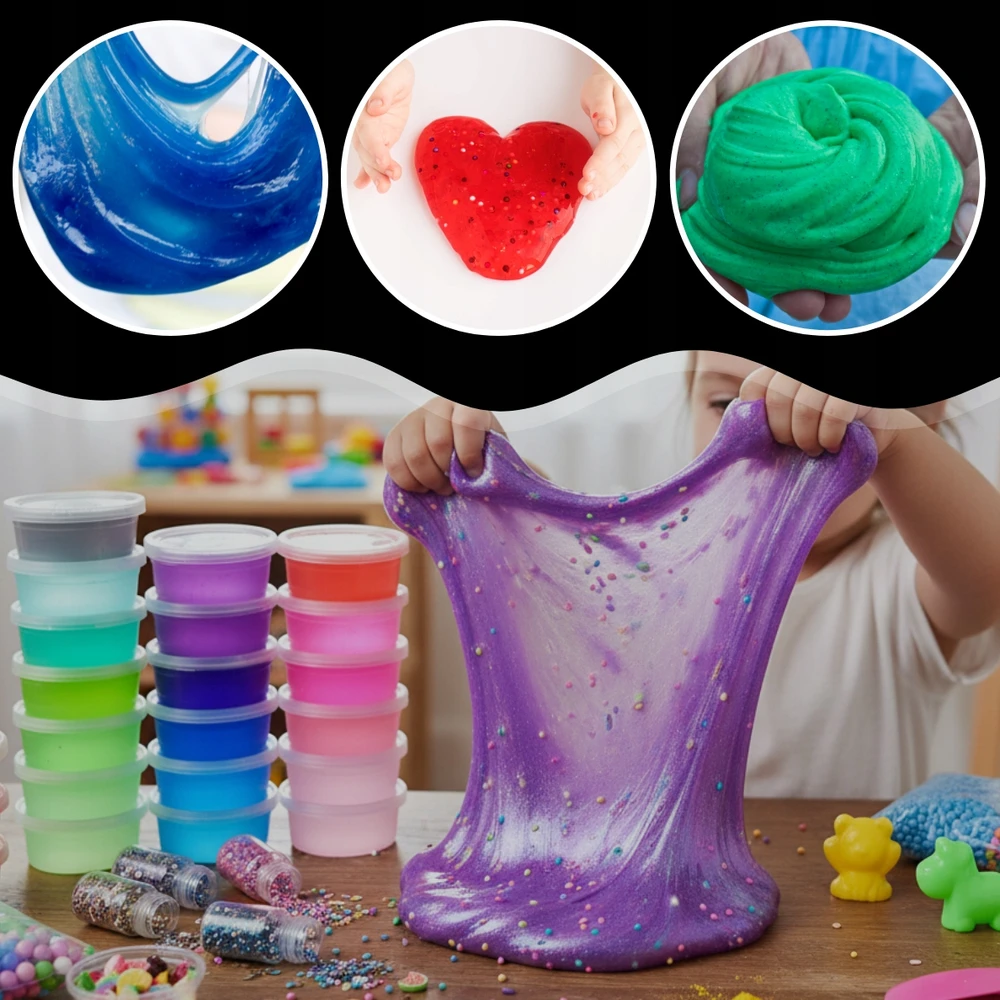 Memflow SLIME DIDELIS SLIME RINKINYS 120 viename PUIKUS SLIME XXL VAIKAMS