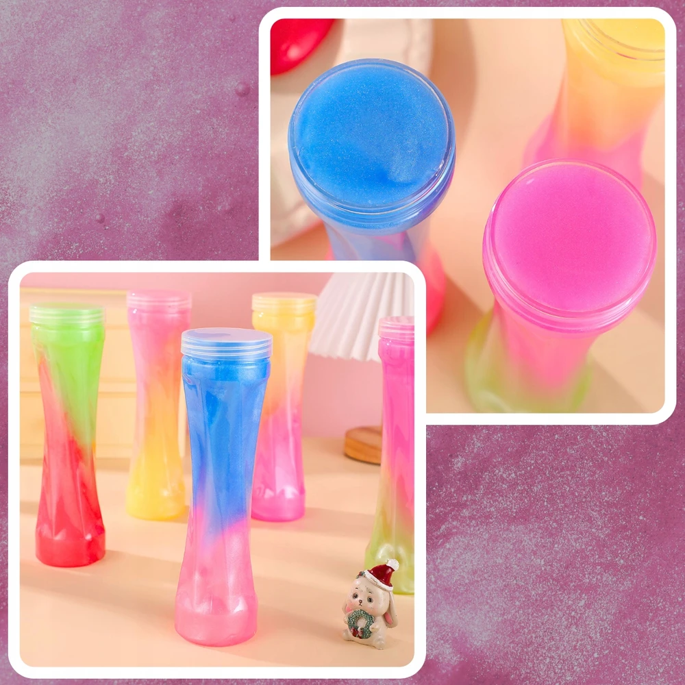 Memflow SLIME GLUT SPALVINGA PASTA GLITTER DIDELIS SLIME RINKINYS VAIKAMS