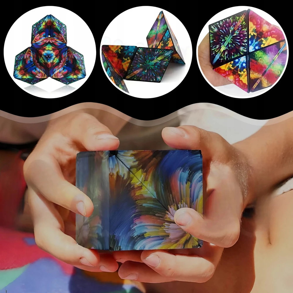 Memflow SPATIAL MAGIC CUBE 3D FIDGET antistresinis magnetinis žaislas