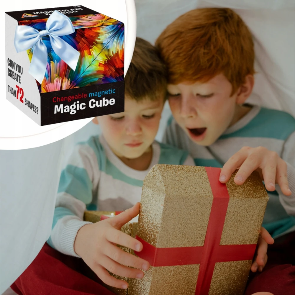 Memflow SPATIAL MAGIC CUBE 3D FIDGET antistresinis magnetinis žaislas