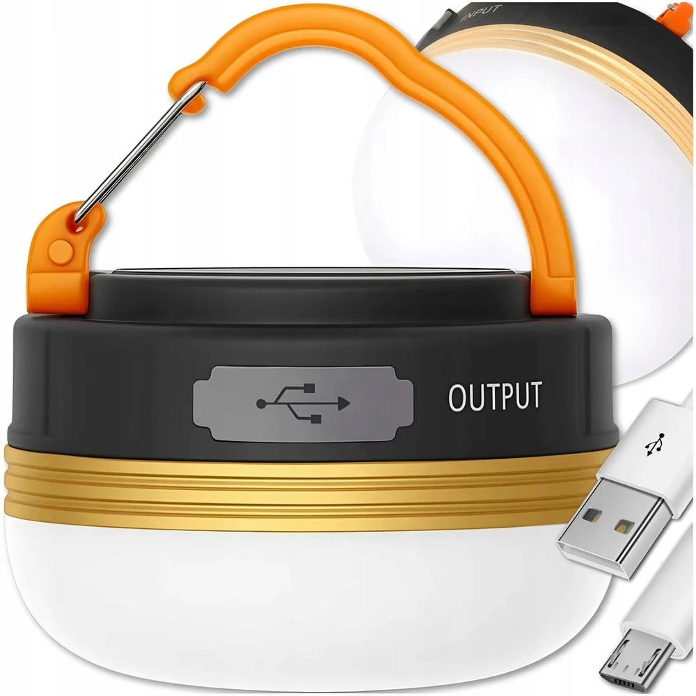 Memflow TOURIST LAMP DAUGIFUNKCINĖ KEMPINGO TORCH POWERBANK LED TENT