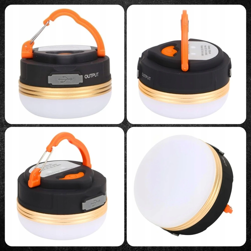 Memflow TOURIST LAMP DAUGIFUNKCINĖ KEMPINGO TORCH POWERBANK LED TENT