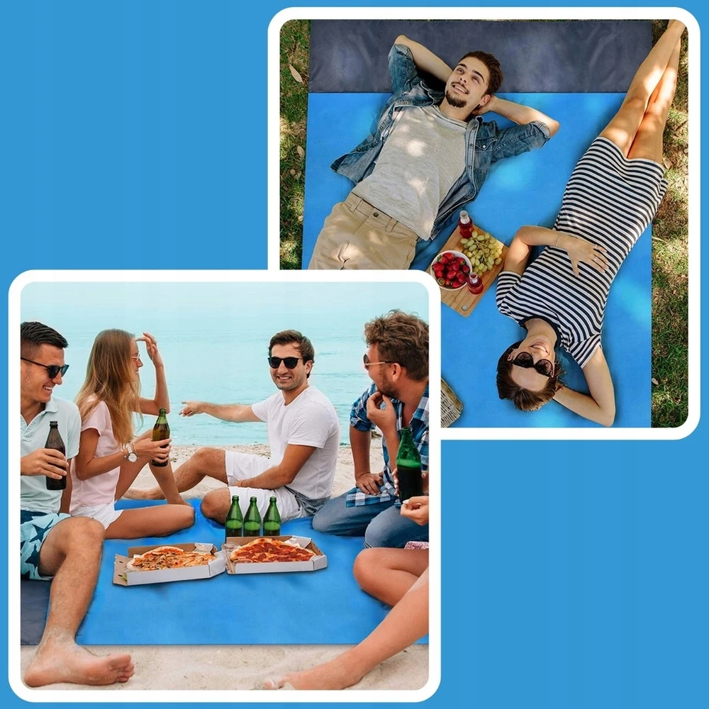 Memflow VANDENIUI ATSPIRUS PLIŪDŽIO PIKNIKO TURISTINIS KILIMAS + HERING CARABINER XL