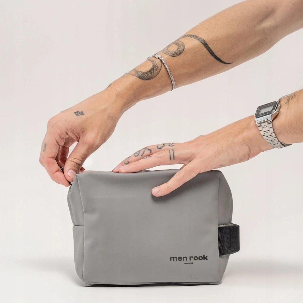 Menrock Men Rock Grooming Essentials Travel Bag Kosmetinė