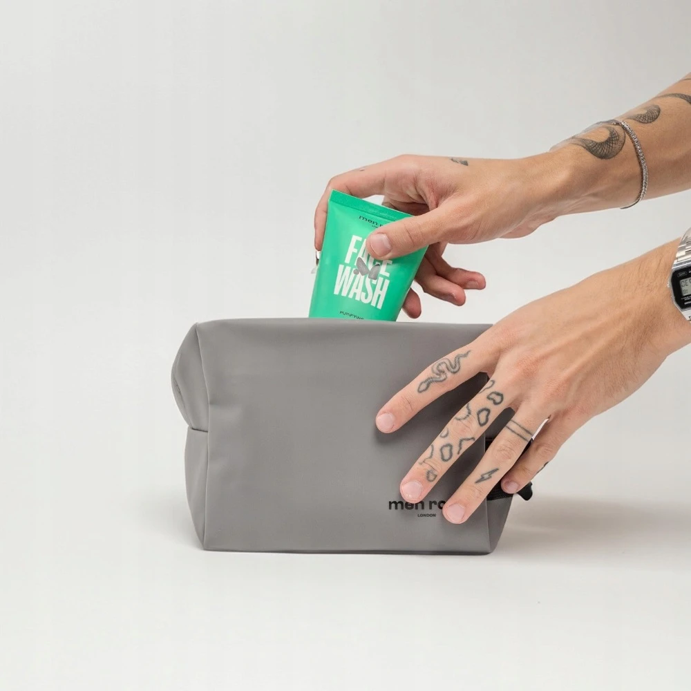 Menrock Men Rock Grooming Essentials Travel Bag Kosmetinė