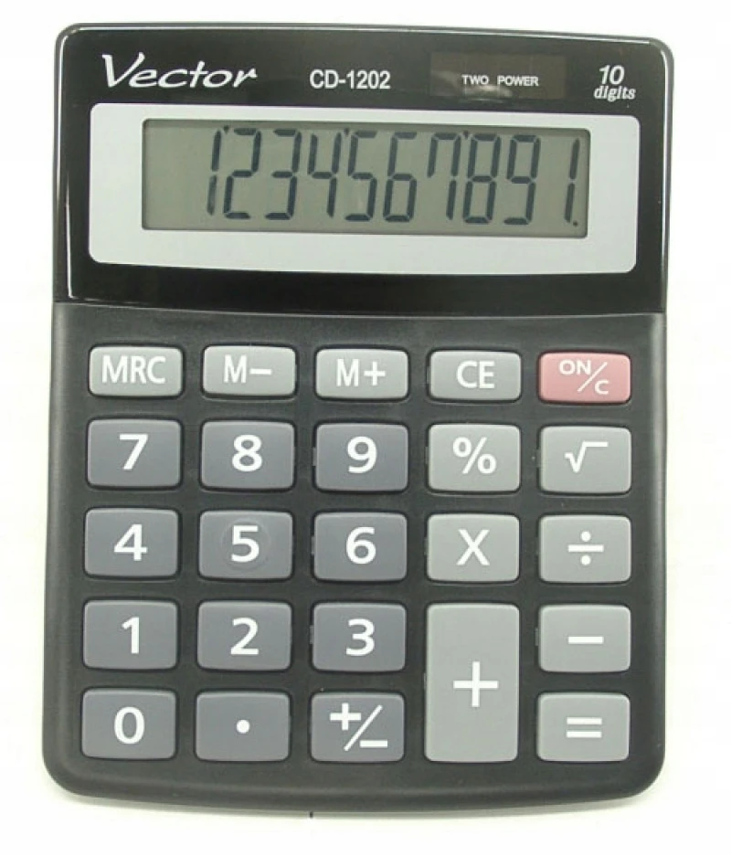 Men's Vector Kalkulator biurowy VECTOR CD-1202