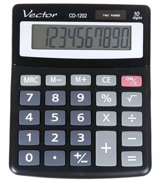Men's Vector Kalkulator biurowy VECTOR CD-1202