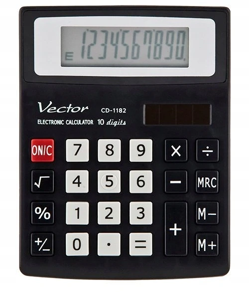 Men's Vector Skaičiuoklė Vector CD-1182, CASIO