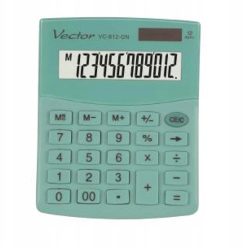 Men's Vector VEKTORINIS SKAIČIUOKLIS BIURO KAV VC-812 GN Žalias