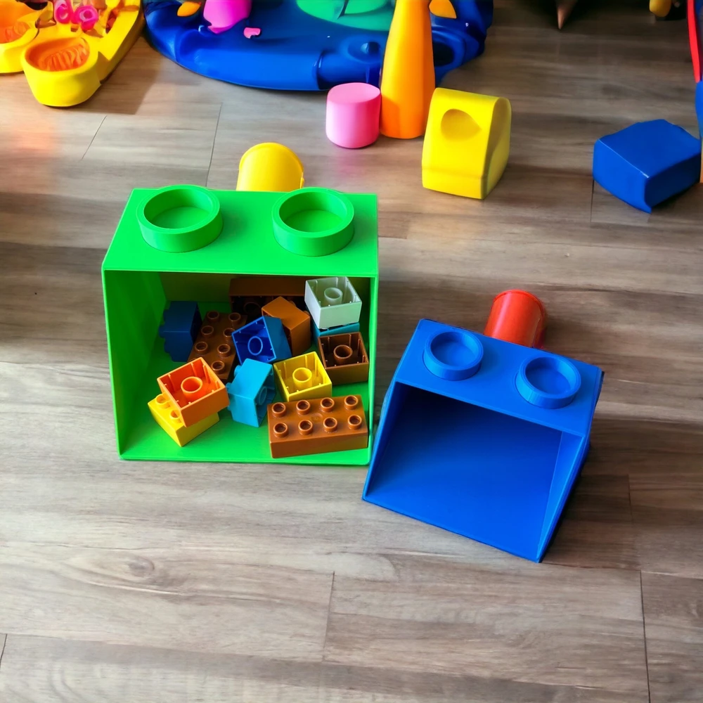 Mentelė ir kastuvas LIGHT kaladėlėms, vaikų kambariui, EKO Kajawis programėlė