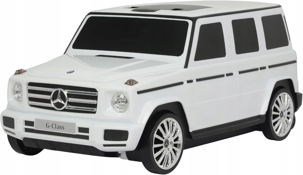 Bez Marki MERCEDES G KLASĖ VIRŽIAMAS LAGAMINAS 3IN1 AUTOMOBILIS VAIKAMS AUTOMOBILIŲ BALTOS RITĖS