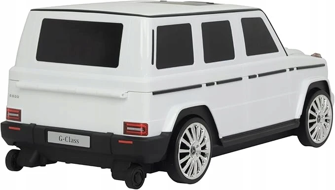 Bez Marki MERCEDES G KLASĖ VIRŽIAMAS LAGAMINAS 3IN1 AUTOMOBILIS VAIKAMS AUTOMOBILIŲ BALTOS RITĖS