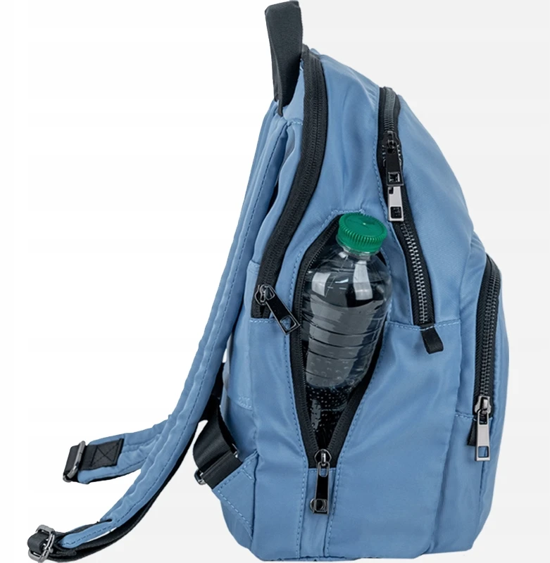Mergaičių mokyklinė kuprinė Kite K24-2589s-4, mėlyna, 9l
