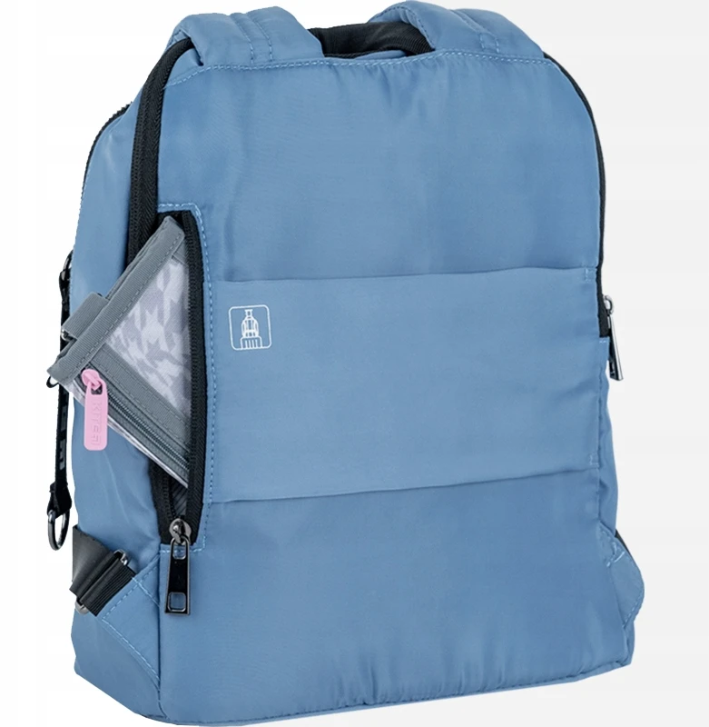 Mergaičių mokyklinė kuprinė Kite K24-2589s-4, mėlyna, 9l