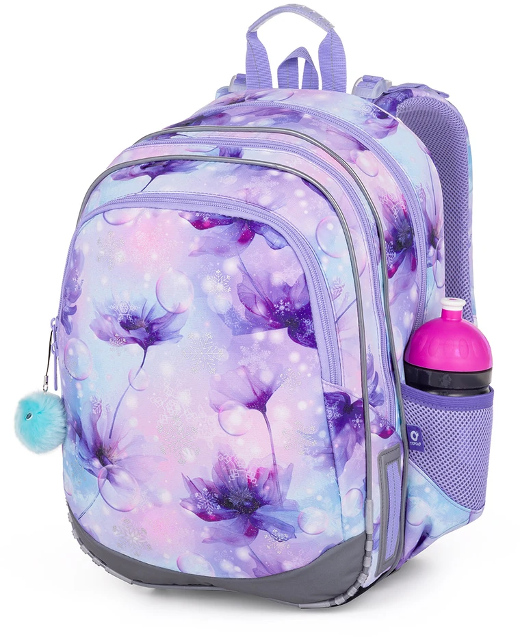 Mergaičių mokyklinė kuprinė Topgal Elly 24050, fioletinė