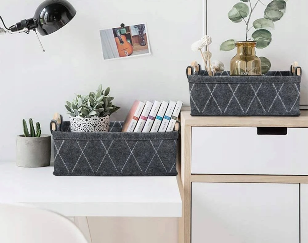 Meridian KOSZ FILCOWY POJEMNIK NA PRANIE ZABWAKI ORGANIZER
