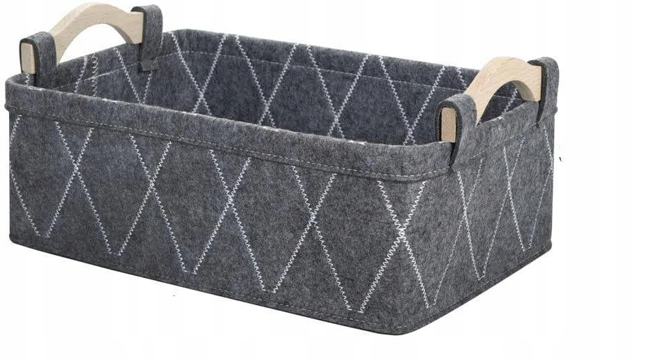 Meridian KOSZ FILCOWY POJEMNIK NA PRANIE ZABWAKI ORGANIZER