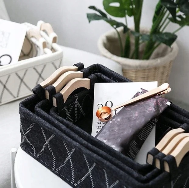 Meridian KOSZ FILCOWY POJEMNIK NA PRANIE ZABWAKI ORGANIZER