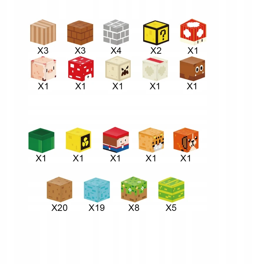 Merkan Magnetinių konstrukcinių blokų rinkinys iš 75 ugdymo elementų PIXELS