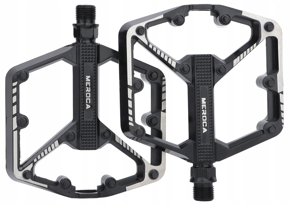 Meroca Model 632 Double DU 9/16 dviračio pedalai, juodi