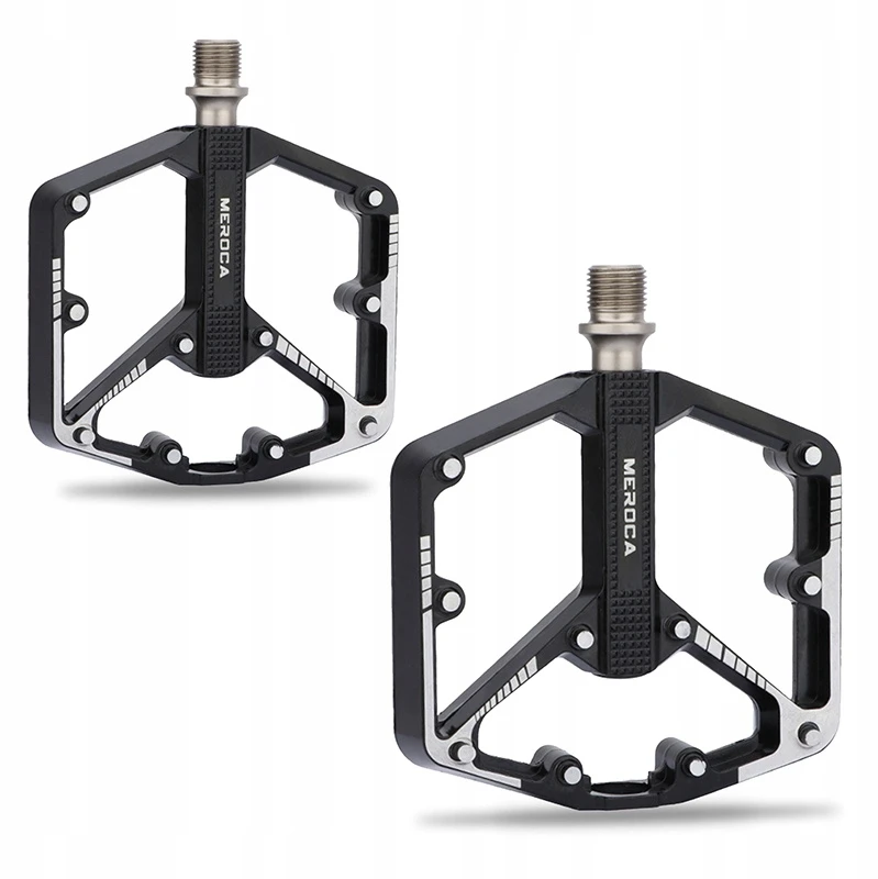 Meroca Model 632 Double DU 9/16 dviračio pedalai, juodi