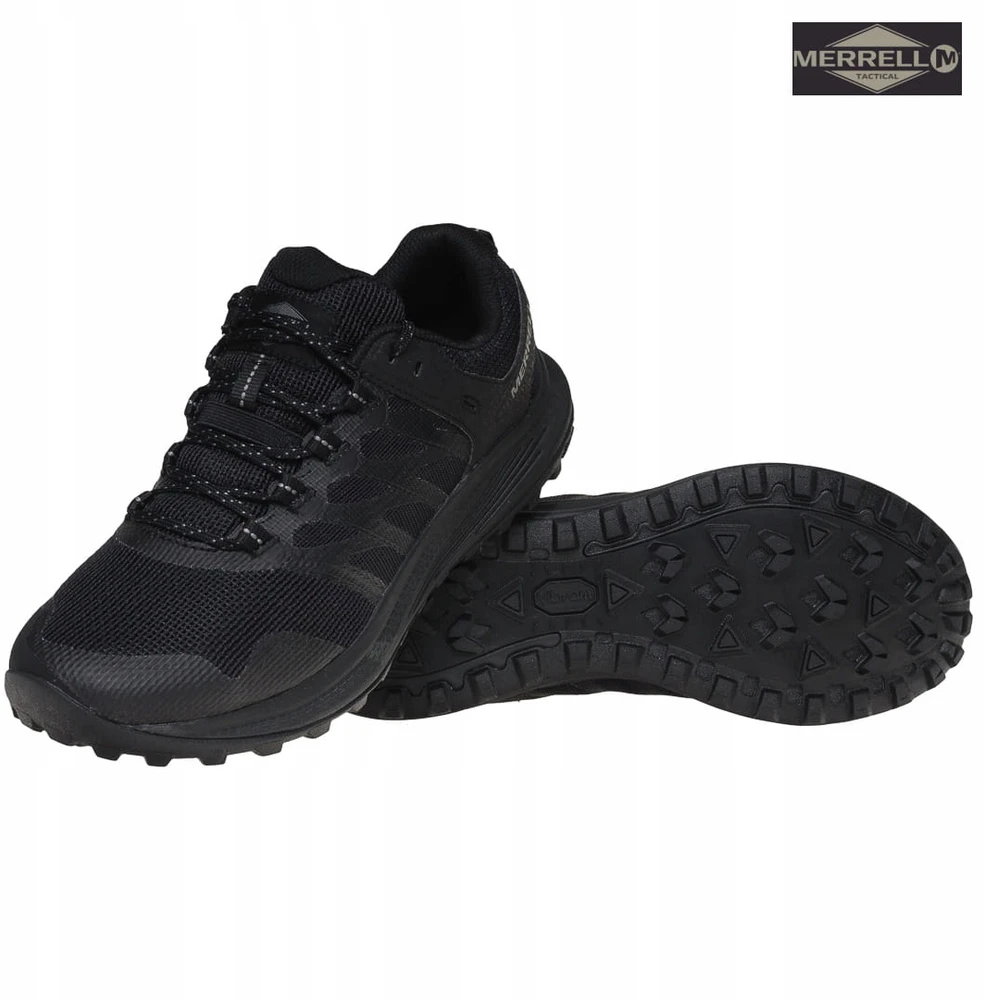 Merrell NOVA 3 TACTICAL LOW vyriški taktiniai žygio batai, juodi 46,5