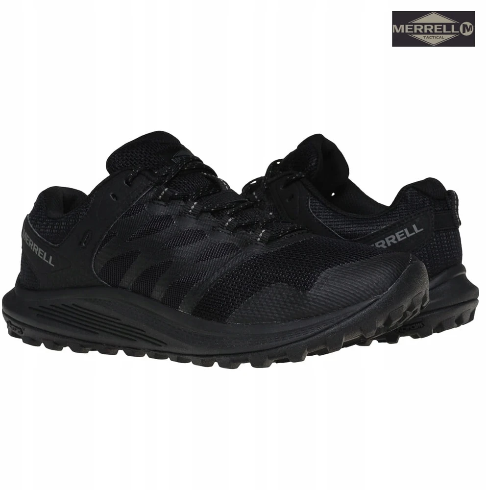 Merrell NOVA 3 TACTICAL LOW vyriški taktiniai žygio batai, juodi 46,5