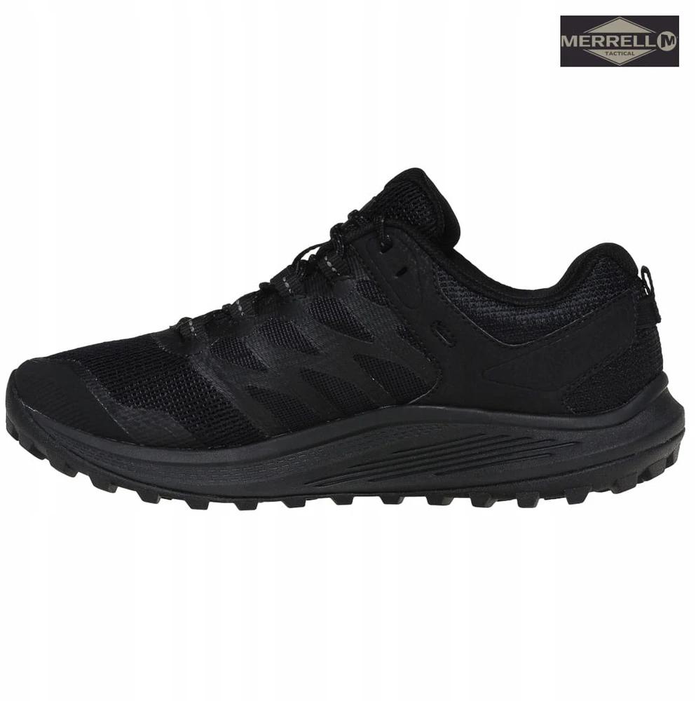 Merrell NOVA 3 TACTICAL LOW vyriški taktiniai žygio batai, juodi 46,5