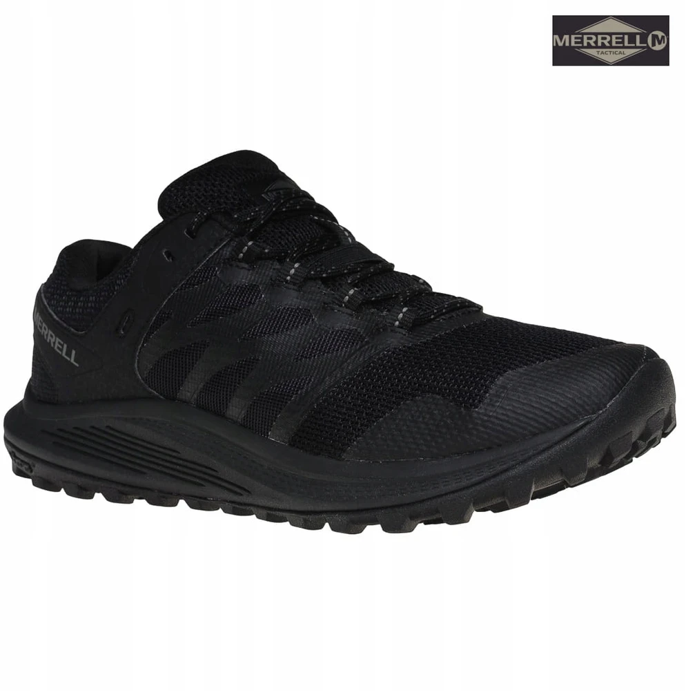 Merrell NOVA 3 TACTICAL LOW vyriški taktiniai žygio batai, juodi 46,5