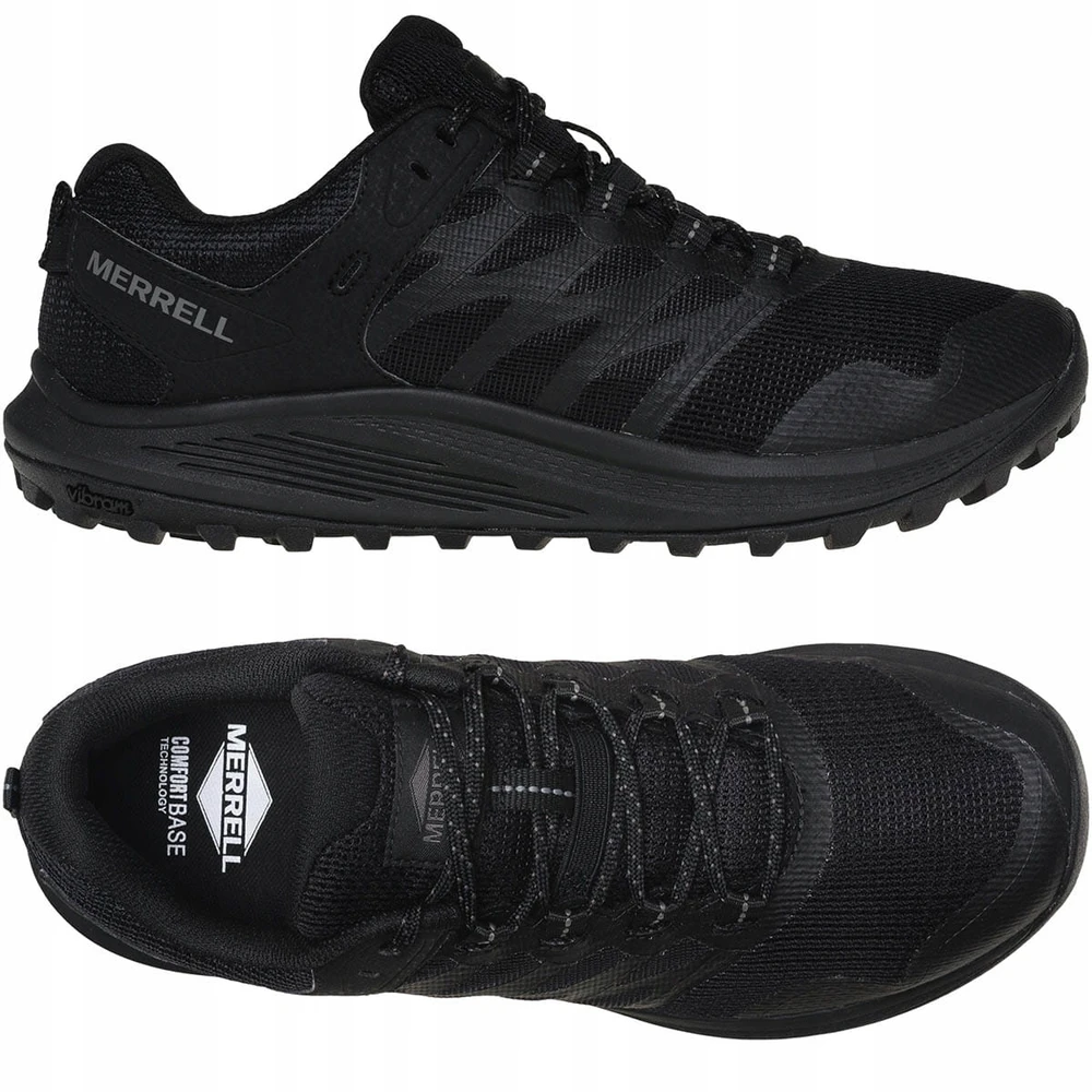 Merrell NOVA 3 TACTICAL LOW vyriški taktiniai žygio batai, juodi 46,5