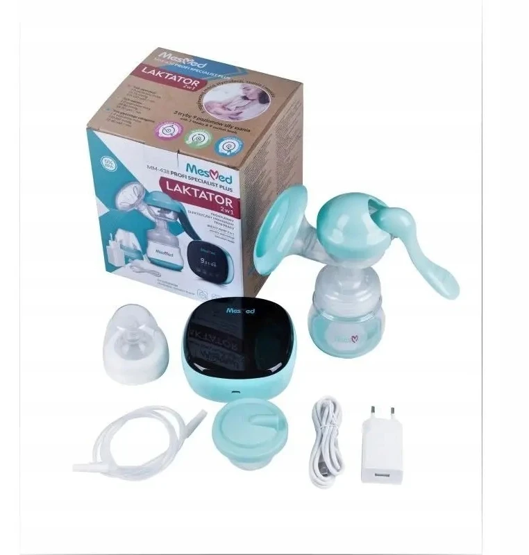 Elektrinis ir rankinis pientraukis MesMed Profi Specialist Plus 2in1