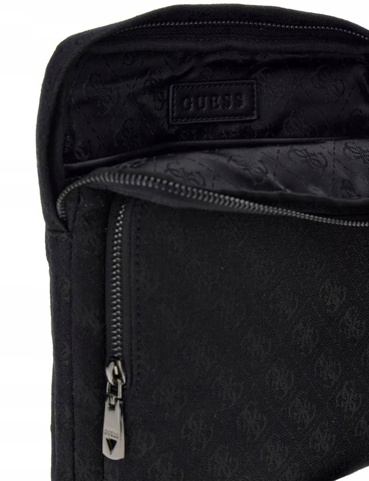 Męska Saszetka Boston Crossbody Flat Guess Juodas HMBOST P6123 DAB