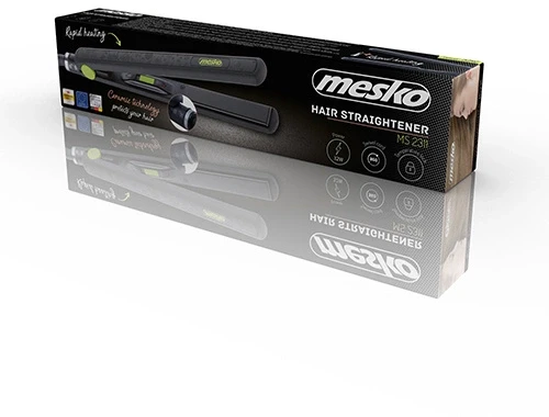 Mesko | Hair straightener | MS 2311 | Garantija 24 mėn. | Ceramic heating system | 35 W | Juodas